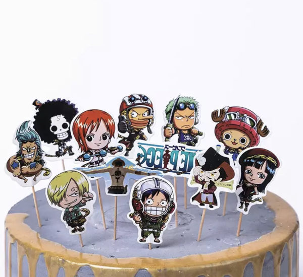 toppers cupcakes one piece